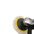 Hook & Loop Buffing Pad for Compound Cutting & Polishing, 100% Wool